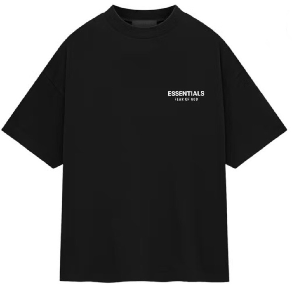 Essentials Oversized T-Shirt in Black